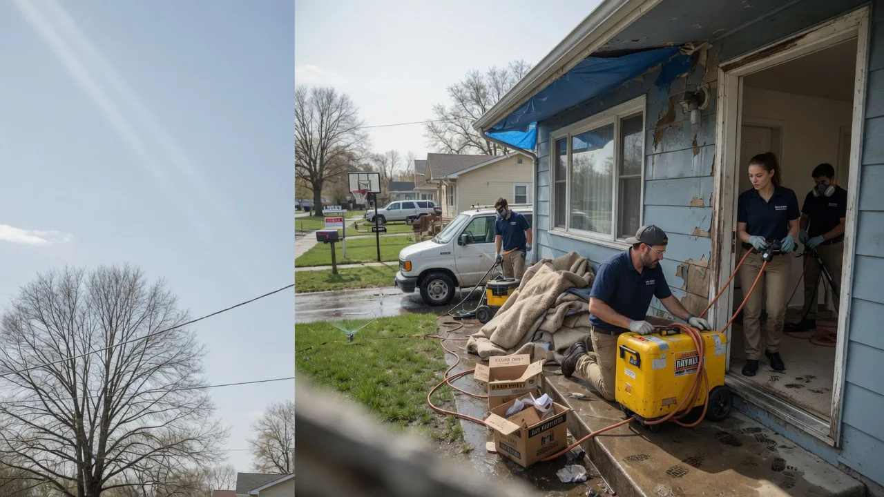 Basement Flood Cleanup in Bellevue, KY near me